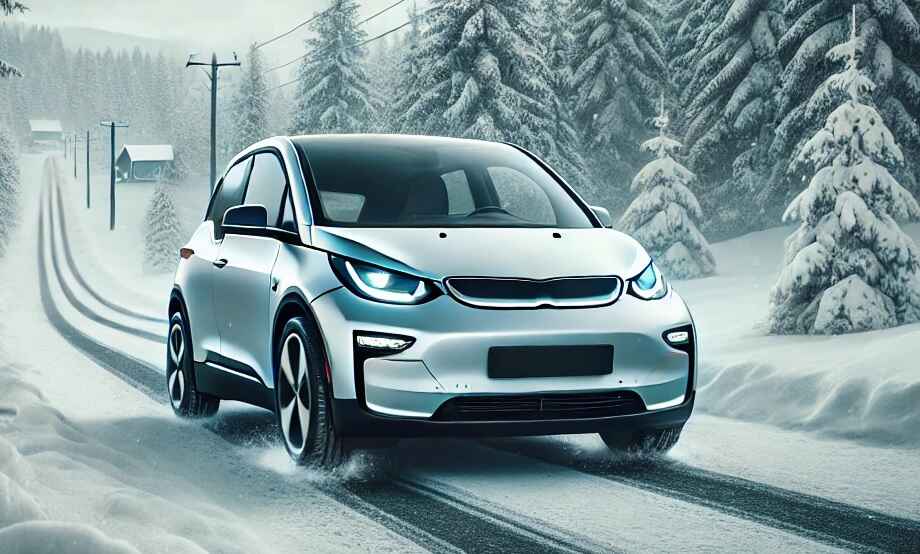 Electric car battery life in winter